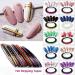RIYAN Nail Art Tools Crystal Beads Bead Picker Dotted Pen Professional Manicure Brush Polishing Painting Pencil Uv Gel Nails - Buy Online on GoSupps.com