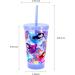 GILANO 16oz Kids LED Light Up Tumbler Water Bottle - BPA-Free, Spill-Proof & Reusable with Straw Lid - Cute Mermaid Design for Boys & Girls - Buy Online on GoSupps.com