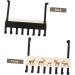 CHILDWEET Bath Toy Storage 1pc Solid Wood Door Hook Towel Hooks Jacket Hanger Bath Towel Hook Wrought Iron Hook Coat Key Hook - Buy Online on GoSupps.com