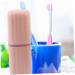 Beaupretty Travel Wash Cup & Toothbrush Mug Set - 2pcs Bathroom Accessories & Container for International Shipping - Buy Online on GoSupps.com