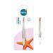 Balmy tweezers sloping lace tweezers wide head eyebrow tweezers for precise hair removal hair plug ripple handle lace gilded