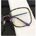 Blue Light Blocking Eyeglasses for Fatigue Relief | Oversized Square Computer Readers +0.00 Green - Buy Online on GoSupps.com