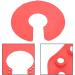 Yemirth Adjustable Hair Cutting Collar - Soft Silicone Magnet Buckle Shawl for Salon & Home Use - Red - Buy Online on GoSupps.com