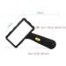 Professional Hd Oversized Led Handheld Magnifier with Light 10X Lens Oversized Reading Magnifier for Reading Books Newspapers Maps Coins s and Crafts Full of Stars - Buy Online on GoSupps.com