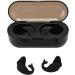 Sleeping Earplugs Silicone Earplugs Super Soft Black 2 Pair NRR 40dB Triple Protection for Noisy Places - Buy Online on GoSupps.com