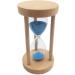 Gazechimp Hourglass Timer - 15 Minute Blue Sandglass for Teeth Brushing Cooking & Training - Stylish Wood & Glass Design - Buy Online on GoSupps.com