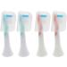 Toothbrush Heads Replacement for Philips Sonicare Kids | 4 Pack Pink & Blue | Ideal for Boys & Girls - Buy Online on GoSupps.com