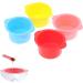 Silicone Wax Warmer Liner Set - Non-Stick Wax Bowl & Spatula Sticks - Perfect for Wax Melters - Pink - Buy Online on GoSupps.com