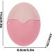 Sunscreen Applicator Silicone Sunscreen Roller Refillable Sunscreen Lotion Applicator For Hand Cream Body Lotion And Other Skin Care Products 11x8.5x4.5 Cm Pink - Buy Online on GoSupps.com