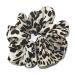 Otyou 4 Pack Bright Leopard Print Hair Scrunchies - Soft Fabric Elastic Hair Bands for Women and Girls - Buy Online on GoSupps.com