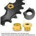 VGEBY Crank Bolts: Gold Bike Chainwheel Screws for Single Dental Plate - Bicycle Accessory - Buy Online on GoSupps.com