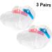 FOMIYES Silicone Ear Display & Toe Protectors 9 Pairs High Heel Cushions & Foot Insoles for Ultimate Comfort - Buy Online on GoSupps.com
