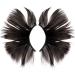 Dorisue Black feather eyelashes Big Fan Halloween lashes - Buy Online on GoSupps.com