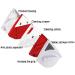 Double-Sided Magnetic Window Cleaner Glass Cleaning Brush Glass Wiper Household Cleaning Tools for Single Layer Double Sided Glass Wipe Thickness - Buy Online on GoSupps.com
