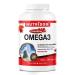 Nutridom Canadian Harp Seal Oil Omega-3 1000mg 300 Softgels Essential Fatty Acid Supplement with DPA DHA EPA 100% Natural Chemical-Free Non-GMO Made in Canada