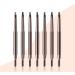 Maedack Eyebrow Pen - 1PCS Makeup Double Head Automatic Eyebrow Pencil Natural Waterproof Lasting Eyebrow Pen with Eyebrow Brush brown - Buy Online on GoSupps.com