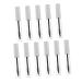 BIUDECO 11pcs Eyelash Tube Liquid Containers Clear Eyelash Wand Tube Portable Mascara Tube Baby Face Brush