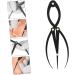 Angoily Eyebrow Positioning Ruler Compass Eyebrow Ruler Eyebrow Measuring Tool Measuring Ruler Curve - Buy Online on GoSupps.com