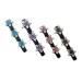 AJTUTUS Sparkling Crystal Stone Braided Hair Clips Multi Clip Hair Barrette Braided Hair Clip for Girls Women