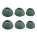 3Sets Silicone Earbud Tips Earplugs for Buds 2 in Ear Headphones Eartips Sound Isolation Dark Green