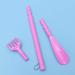 Exceart Long Handle Back Massage Device & Itching Scratcher - Pink Body Massager & Extra Long Shoe Horn - Buy Online on GoSupps.com