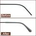 GorgeCraft 16 Pair Silicone Ear Handle Socks - Iron Slide-Resistant Cushion Tubes for Thin Metal Glasses - Comfortable Replacement Bracket - 4 Color Options - Buy Online on GoSupps.com