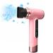 Portable Cordless Hair Dryers Handheld Hairdryers w/Hot & Cold Air 15600mAh Type-C USB Rechargeable Blow Dryer for Outdoor/Indoor Pink