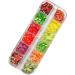 2 Boxes 3D Fruit Polymer Slices DIY Nail Art Slices Nail Art Fruit Slices Colorful Crystal Flower Fruit Clay Nail Slice Nails Sequins DIY Crafts Slime Making Nail Art Random Colors - Buy Online on GoSupps.com