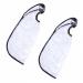 POPETPOP 2pcs Elderly Shampoo bib Hair Cape Hair Washing Cape Hair Styling Salon Cape Adjustable Shampoo Cap 57x25x1cm White