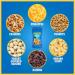 Planters Peanuts Trail Mix Variety Pack - 24 Individual 2 oz Bags - Cajun, Chocolate, Tropical Flavors with By The Cup Mints - Buy Online on GoSupps.com