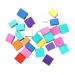1 Bag Mini Colorful Nail Files Square Nail Buffers DIY Nail Art Salon Tool for Girls Women