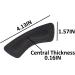 MICPANG Heel Pads Cushion - Self-Adhesive Foot Care for Women and Men - 3 Pairs (Black) - Soft Shoe Insert Grips Liner - Buy Online on GoSupps.com