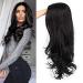 Buy Long Black Curly Wig for Women | Cosplay & Party Synthetic & Human Hair | International Shipping - Buy Online on GoSupps.com