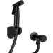 Bathroom Bidet Sprayer Set - Stainless Steel G1/2 Thread Bidet Sprayer for WC - Modern Black A-Style for International Shipping - Buy Online on GoSupps.com