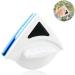 Septpenta Magnetic Glass Cleaner Triangular Design Powerful Magnet Blue Double Sided Glass Scraper Energy Saving Won'T Scratch Glass Suitable for Single Glazed Windows - Buy Online on GoSupps.com