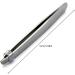 Professional Stainless Steel Tweezers for Eyebrow Plucking - Precision Hair Removal Tool Easy to Use Strong Grip - Buy Online on GoSupps.com