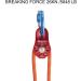 NewDoar 26KN CE Certified Fixed Plate Micro Pulley Pack of 2 - Aluminum Rope Pulleys for Climbing, Aloft Work, Rappelling, Rescue - Red - Buy Online on GoSupps.com