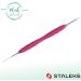 STALEKS UNIQ PQ-11/1 Double Manicure Instrument with Silicone Grip (Ring + Flat Straight Slider) - Buy Online on GoSupps.com