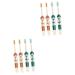 Healeved 8 STK children's toothbrush travel toothbrush for children tooth cleaning tools travel children toothbrush toddler pp products for children travel daily use