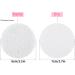 30 Count Compressed Facial Sponge 80 mm/3.1 inch Cellulose Facial Sponges Reusable Washing Face Sponge Pads for Facial Cleansing Exfoliating Mask Makeup Removal (White) - Buy Online on GoSupps.com