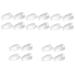 NOLITOY 10 Pairs Heightening Insoles Height Insoles Shoe Heel Lift Inserts Invisible Height Increase Insoles Invisible Heel Lift Inserts Shoe Pads Heel Pad Women's Gel Internal Heightening