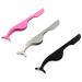 Demarkt per false eyelash applicator/remover tweezers clip nipper false whipped lashes lashes extension 3 colors
