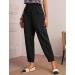 Womens Wide Leg Black Capri Yoga Pants - Comfy Lounge Sweatpants with Pockets - Size XL - Buy Online on GoSupps.com