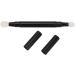 Dual Eyeshadow Brush Retractable Dual Eyeshadow Brush Portable Makeup Brush for Outdoor Travel with Soft Bristles Easy Application and Automatic Sealing - Buy Online on GoSupps.com