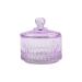 BQAN Dappen Dish with Lid 60ML Round Crystal Monomer Dish for Holding Acrylic Liquid Acrylic Nail Powder Nail Decor Monomer Acrylic Nail Liquid Purple