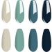 Vishine 4Pcs Gel Nail Polish - Grey Green Beige Aquamarine Color Soak Off UV LED Nail Gel Polish Nail Art Starter Manicure Salon DIY at Home 8ml 4 Colour-C016 - Buy Online on GoSupps.com