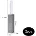 Zuofan Pumice Stone Cleaning Tool - 2 Piece Toilet Cleaner with Handle Effective Toilet Stain Remover & Brush Replacement - Buy Online on GoSupps.com