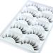 LASGOOS 5 Pairs 3D Real Mink False Eyelashes - 100% Siberian Mink Fur Luxurious Natural Look D108 - Buy Online on GoSupps.com