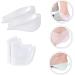 FRCOLOR Heel Cover Set - White Formal Wear Protection Pad for Men | 9.4x6.2x3cm - International Shipping - Buy Online on GoSupps.com