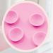 Laughter Shower Foot Massager with Suction Cups | Wall-Mounted Back Scrubber & Free-Handed Foot Scrubber Mat - 30x25.5 cm Pink Rose | Shop Internationally - Buy Online on GoSupps.com